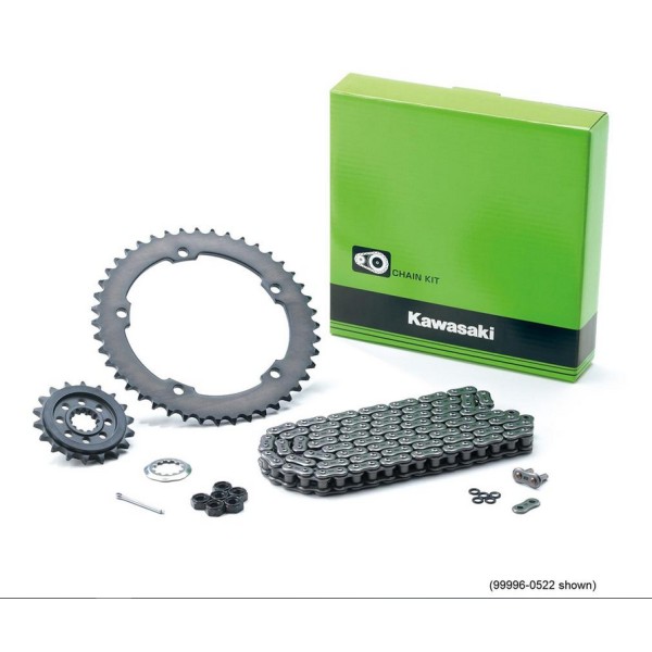 Kawasaki Genuine chain and sprocket kit